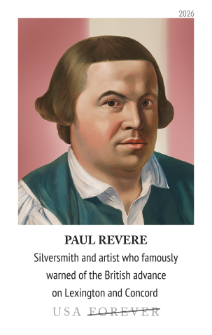 2026 Figures of the American Revolution stamps | Tool Stamps US Postage Stamps