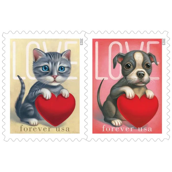 Hot Selling Stamp Blind Box, 500 PCS Big Sale, 5 Styles, 100 PCS Per Style | Tool Stamps US Postage Stamps